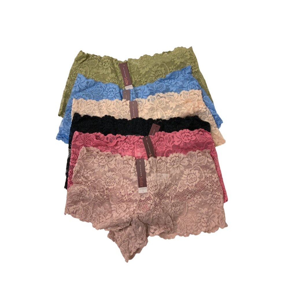 Bundle of 6 Boyshort Panties